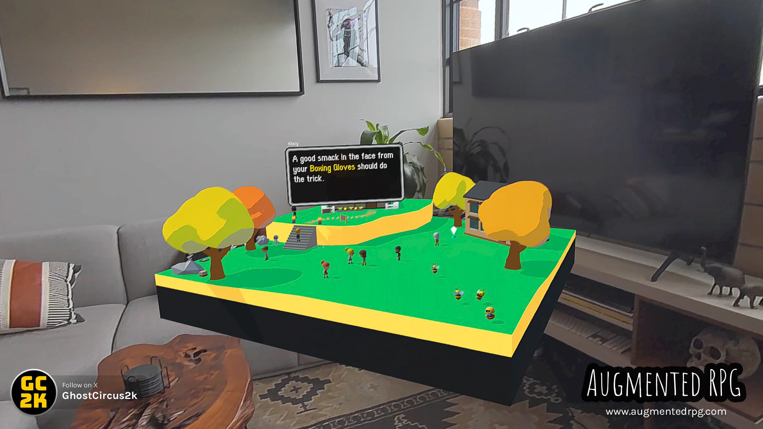 Augmented RPG Overworld View